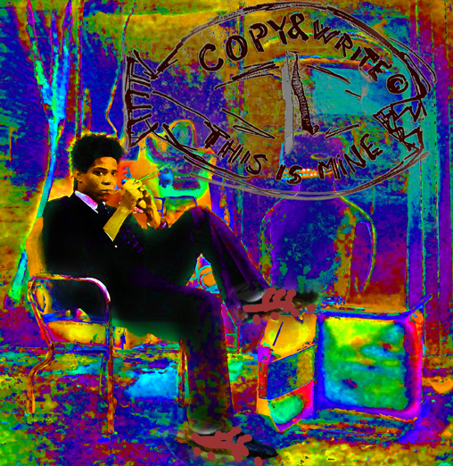 jean-michel-basquiat-1960-Rivisitazione per Diwali - ©Pietro Bomba
