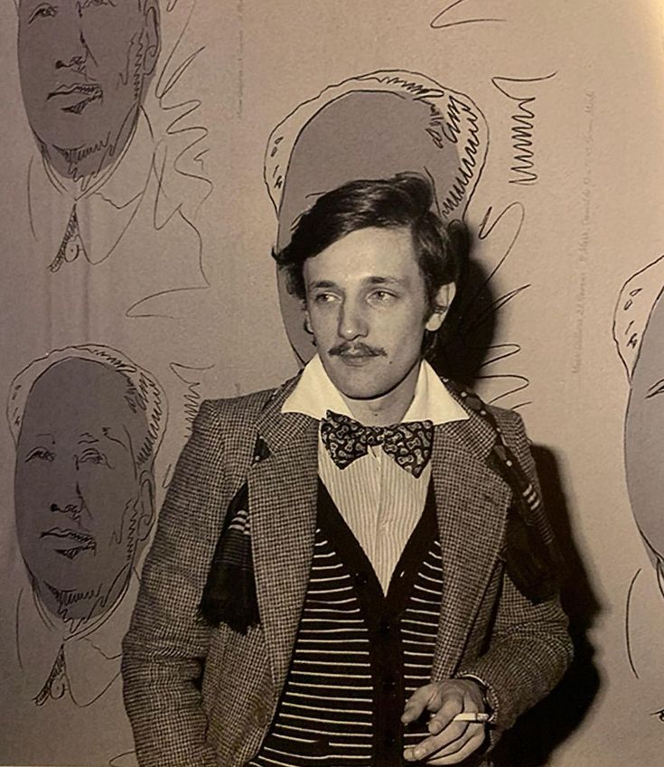 Ritratto di Jacques de Bascher dandy nella Parigi anni 70
