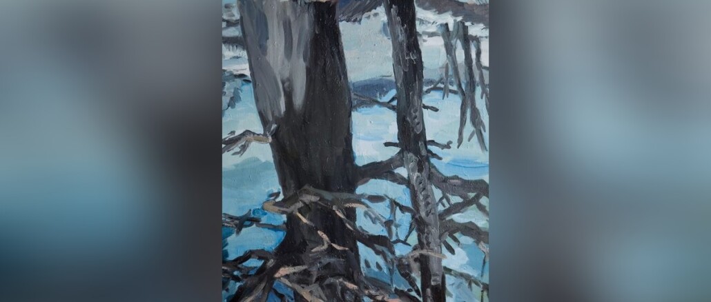 Georg Baselitz Der Wald auf dem Kopf, 1969