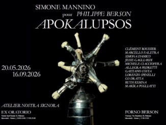 Sculture e opere nella mostra Philippe Berson Palermo Apokalupsos