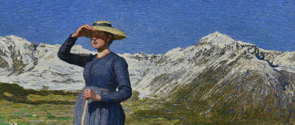 Giovanni Segantini - Mezzogiorno sulle Alpi