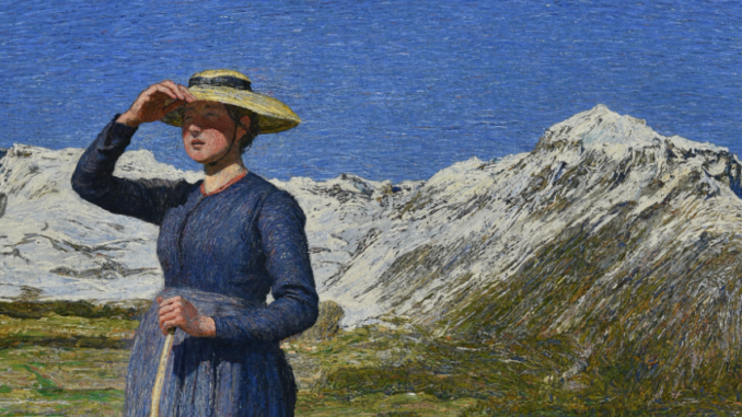 Giovanni Segantini - Mezzogiorno sulle Alpi