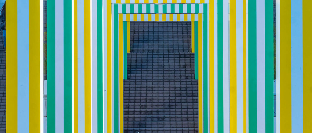 Daniel Buren - SCAI - The Bathhouse Project