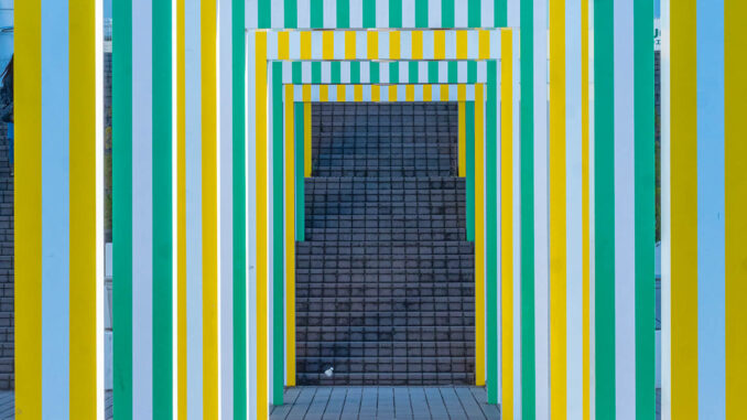 Daniel Buren - SCAI - The Bathhouse Project